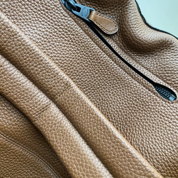 Coach Leather Backpack in Brown NEW - Picture 7 of 11